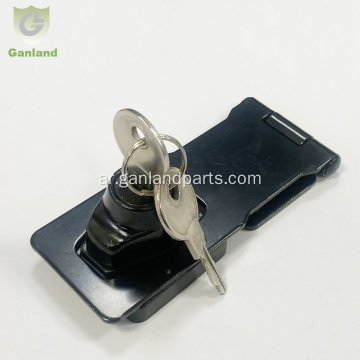 GL-12155 أسود HASP DOOR LATCH LOTCH FOR TRACK TOULBOX Cabinet Stres